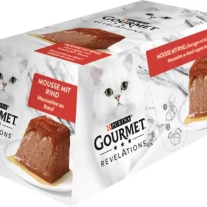 Gourmet Revelations macska tálka marha pástétom 12x2x57g Olcsóbb