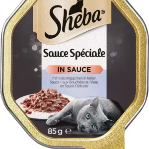 Outlet Sheba Sauce Spéciale macska tálka borjú 22x85g