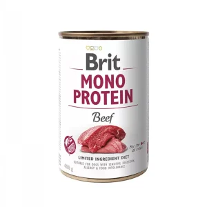Akció Brit Mono Protein kutya konzerv marha 6x400g