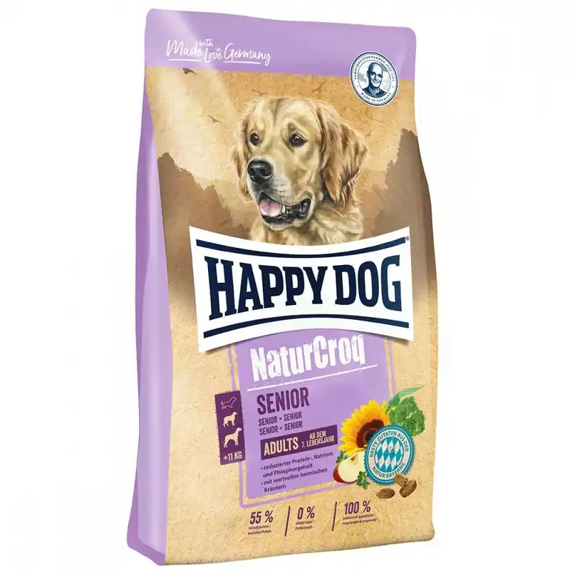 Vedd meg online Happy Dog Natur Croq száraz kutyaeledel senior 15kg