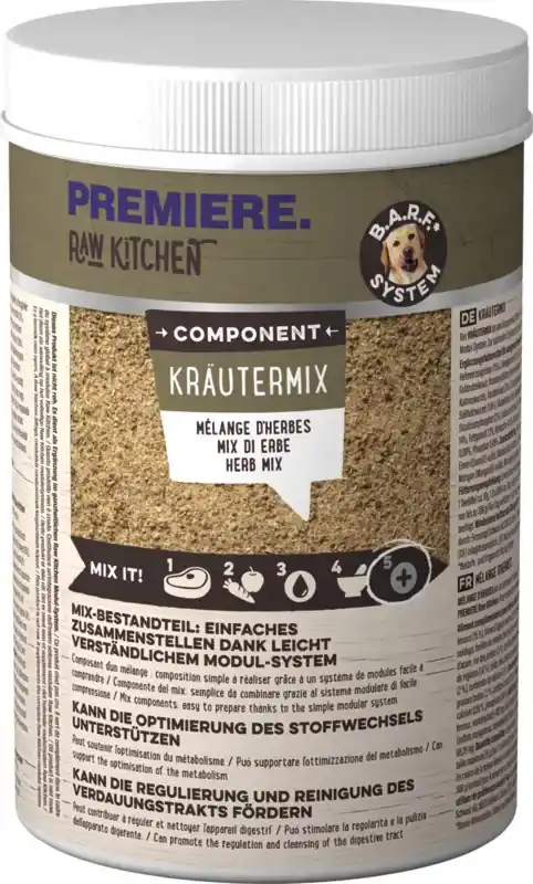 Exkluzív ajánlat Premiere Raw Kitchen kutya gyógynövénykeverék 500g