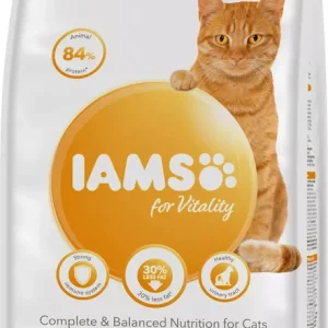Expressz kézbesítés IAMS Vitality száraz macskaeledel adult steril csirke 2kg