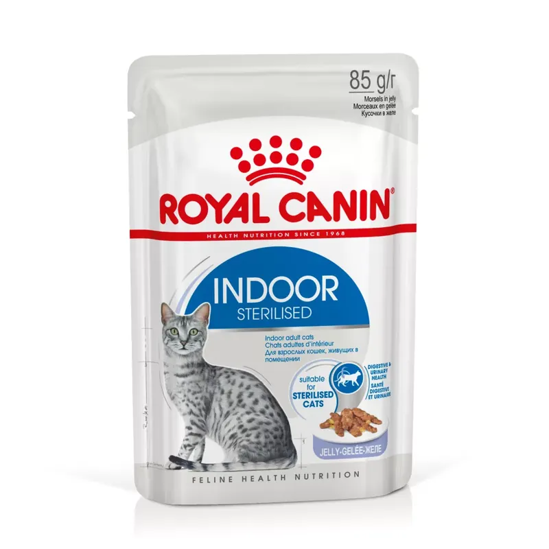 Royal Canin Feline Health Nutrition macska tasak adult Indoor Steril jelly 12x85g Legjobb ár