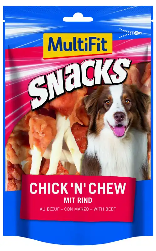 MultiFit Snacks Chick’n Chew kutya jutalomfalat Nr.2 100g Legkelendőbb