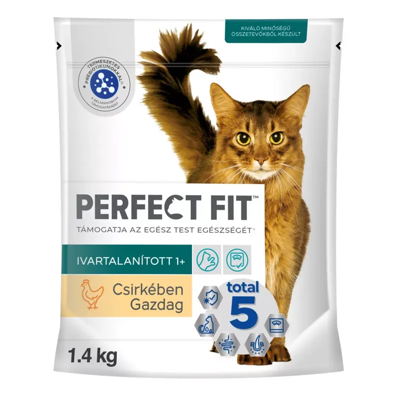 Perfect Fit száraz macskaeledel sterile csirke 1,4kg Vedd meg online