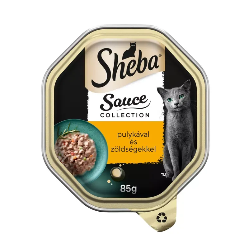Sheba macska tálka pulykaragu&zöldség 22x85g Ne maradj le