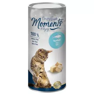 Csak ma Moments Ocean Kiss macska jutalomfalat tonhalfilé 25g
