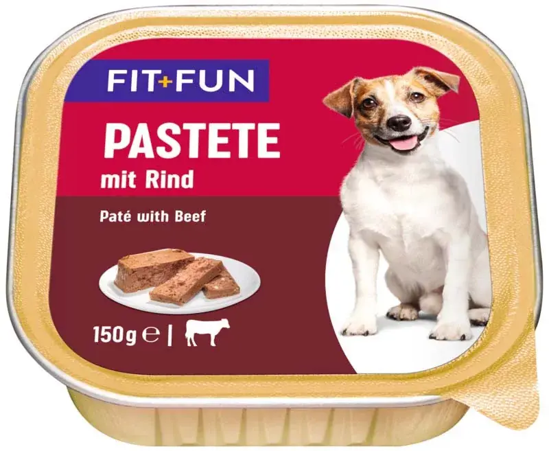 FIT+FUN kutya tálka adult marha 11x150g Vásárlói kedvenc