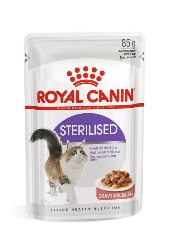 Alacsony ár Royal Canin Feline Health Nutrition macska tasak adult Steril gravy 12x85g