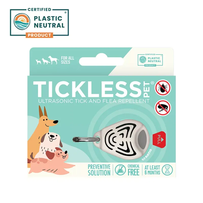 TICKLESS kullancsriasztó kutyáknak bézs Biztonságos fizetés