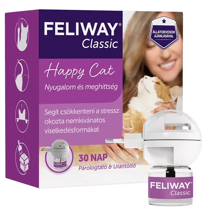 Szezonális akció Feliway Classic Párologtató és utántöltő