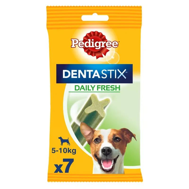 Kedvezmény Pedigree DentaStix daily fresh kutya jutalomfalat S 110g 7db