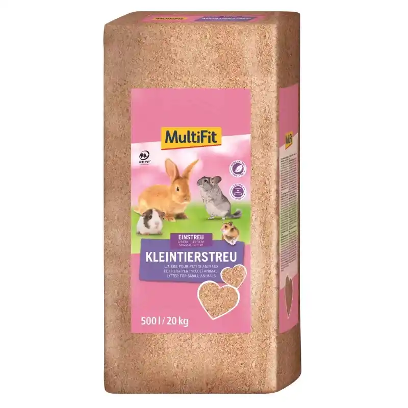 Prémium MultiFit forgács kisemlős alom 500l