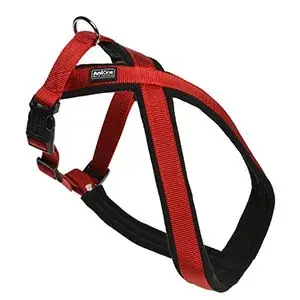 Akciós ár AniOne kutya X-hám Classic nejlon piros L/65cm