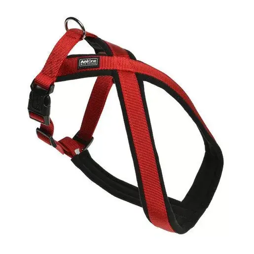 Ajánlat AniOne kutya X-hám Classic nejlon piros M/55 cm