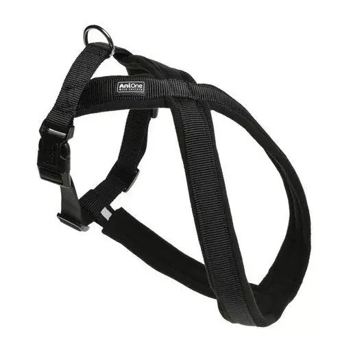 Árengedmény AniOne kutya X-hám Classic nejlon fekete XS-S/30 cm
