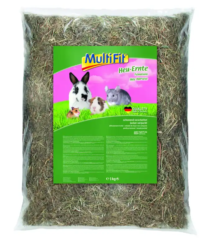 Gyors kiszállítás MultiFit kisemlős eledel vágott széna 1kg