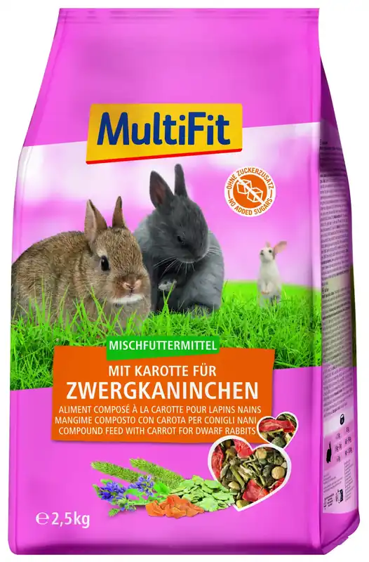 Kedvezmény MultiFit nyúltáp répával 2,5kg