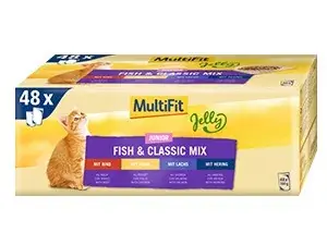 MultiFit Jelly macska tasak MP junior halas 48x100g Kiárusítás