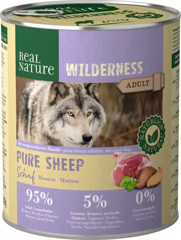 Real Nature Wilderness kutya konzerv adult birka 6x800g Legnépszerűbb