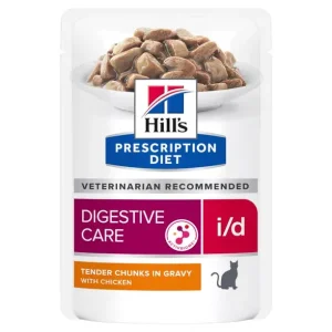 Hill‘s Prescription Diet macska tasak emésztőrendszeri problémákra i/d csirke 12x85g Rendeld meg most