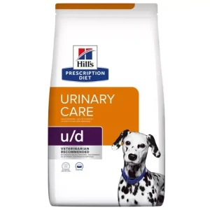 Kedvezmény Hill‘s Prescription Diet száraz kutyaeledel húgykő ellen u/d tojással 10kg