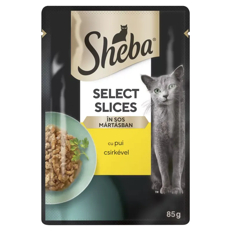 Sheba macska tasak csirke 28x85g Korlátozott ajánlat