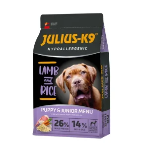 Julius K9 hipoallergén száraz kutyaeledel junior bárány&rizs 3kg Vedd meg online