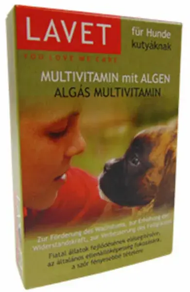 LAVET tabletta algás multivitamin kutyáknak 50db Újdonság