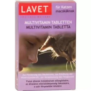 LAVET tabletta multivitamin macskáknak 50db Outlet