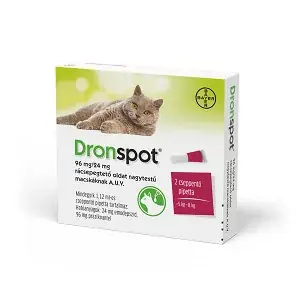 DRONSPOT nagytestű cica 2x1,12ml (5-8 kg közötti macska) Szuper ajánlat