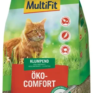 Akció MultiFit ÖkoComfort csomosodó macskaalom 9,7kg