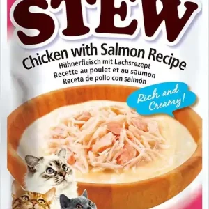 INABA Ciao Stew macska tasak csirke&lazac ragu 12x40g Különleges ajánlat