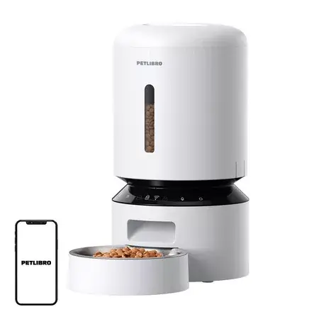 Petlibro Granary automata etető, Wifi, 5L fehér Exkluzív ajánlat