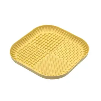 Akciós ár Fiboo Fiboowl licking mat L sárga 27x27cm