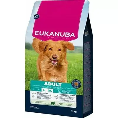 Eukanuba Large Breeds adult bárány&rizs 12kg Kiárusítás