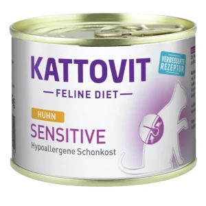 Kattovit Feline Diet Sensitive konzerv macskaeledel csirke 12x185g Végkiárusítás