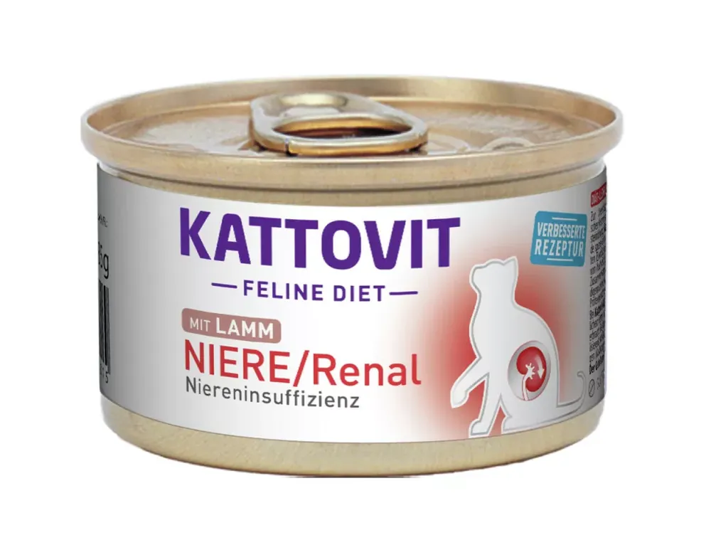 Kattovit Feline Diet konzerv vesekímélő macskaeledel bárány 12x85g Ne maradj le