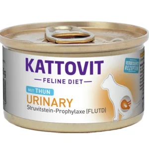 Prémium Kattovit Feline Diet konzerv húgykő elleni macskaeledel tonhal 12x85g
