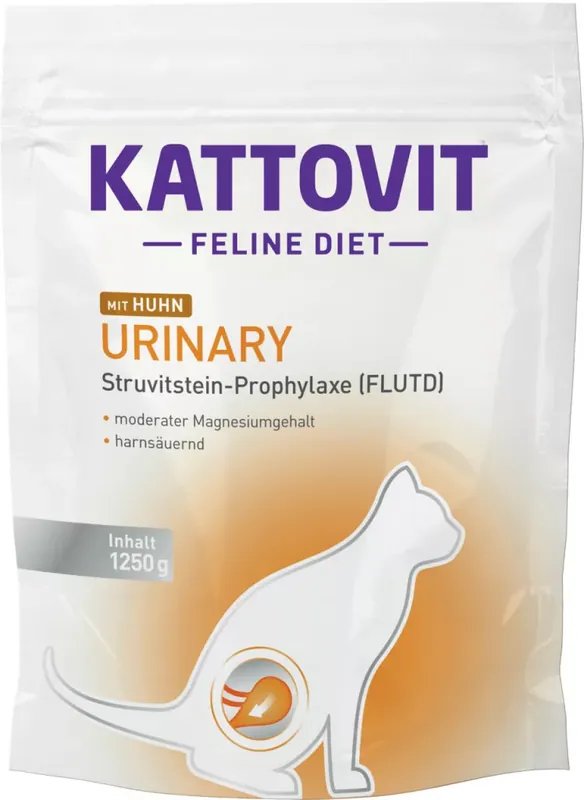 Kattovit Feline Diet tasak húgykő elleni macskaeledel csirke 1,25kg Csak ma