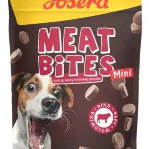 Alacsony ár Josera Meat Bites Mini kutya jutalomfalat marha 70g