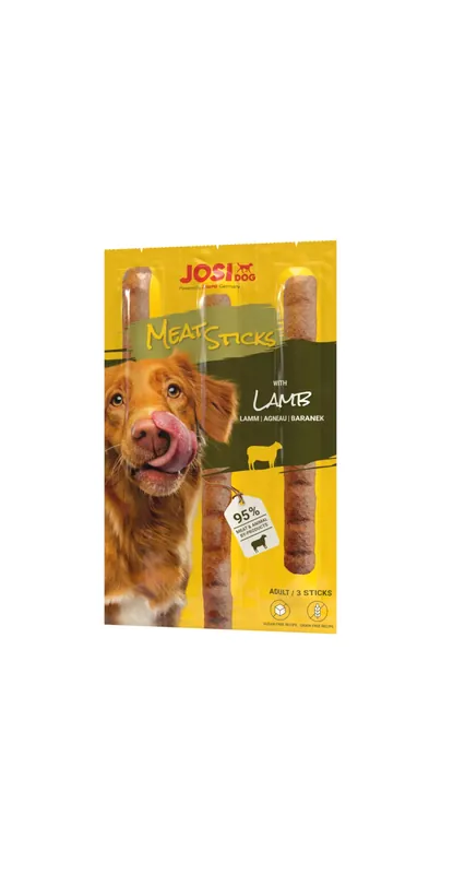 Legkelendőbb JosiDog Meat Sticks húsrudacskák bárány 20x33g