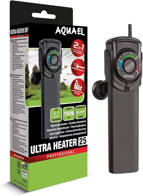 Akció AquaEl Ultra műanyag akváriumfűtő D&N 25W