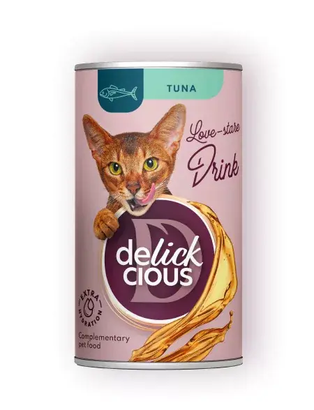 Legjobb ár DELICKCIOUS Love - stare Drink kiegészítő eledel macskáknak tonhal 140g