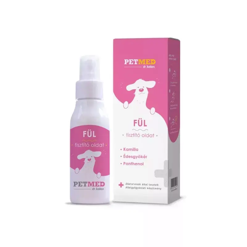 Dr. Kelen PetMed Fül Tisztító Oldat 75ml Gyors kiszállítás