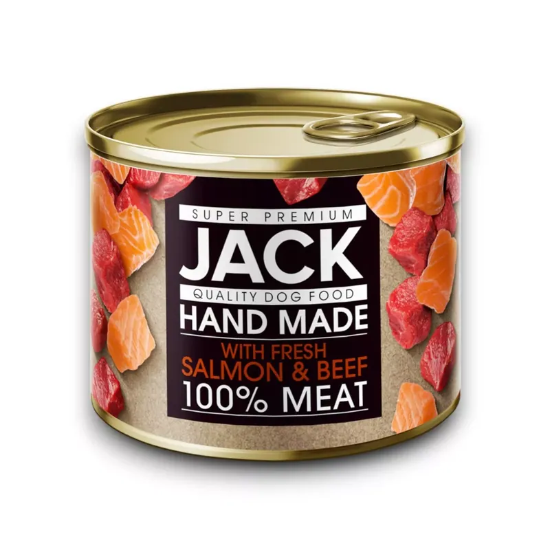 JACK Super premium lazac&marha konzerv 15x200g Kedvezmény