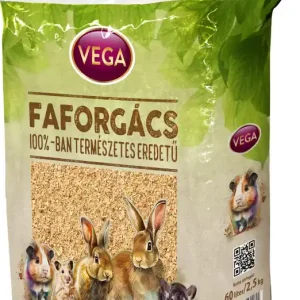 Vedd meg online VEGA kisemlős alom faforgács 60l