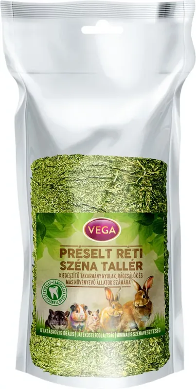 VEGA préselt réti széna tallér 400g Újdonság