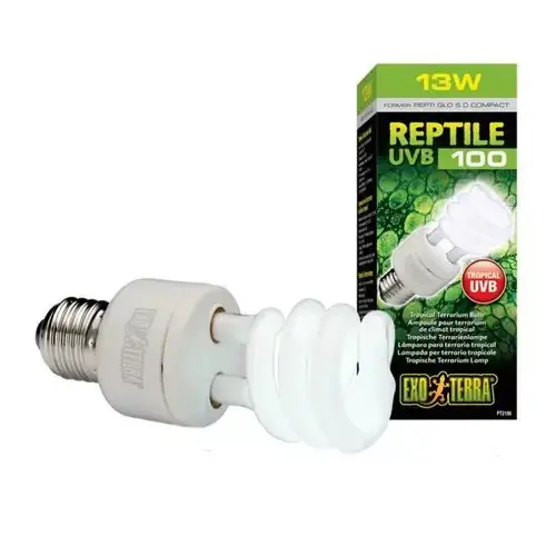 Szuper akció ExoTerra fénycső terráriumba ReptiGlo UVB 100 13W