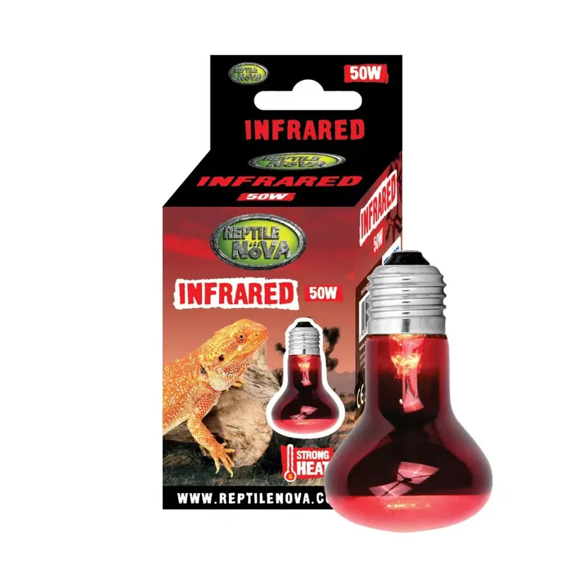Legkelendőbb Reptile Nova Infravörös terrárium izzó 50W E27